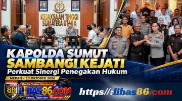 Kapolda Sumut Sambangi Kejati, Perkuat Sinergi Penegakan Hukum dan Kepastian Hukum bagi Masyarakat