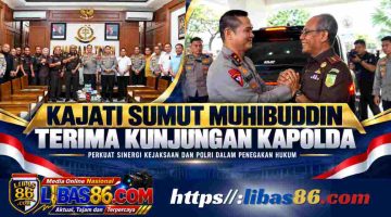 Kajati Sumut Muhibuddin Terima Kunjungan Kapolda Irjen Pol Sony Irawan, Perkuat Sinergi Penegakan Hukum di Sumatera Utara