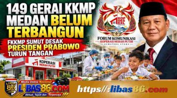 149 dari 151 Gerai KKMP di Medan Belum Terbangun, FKKMP Sumut Desak Presiden Prabowo Turun Tangan