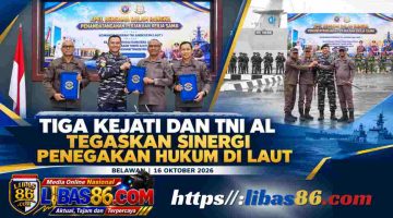 Kejati Sumut, Aceh dan Riau Teken Kerja Sama dengan TNI AL, Perkuat Penegakan Hukum di Laut