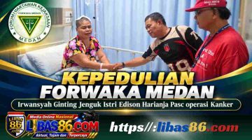 Ketua FORWAKA Medan Irwansyah Ginting Hadirkan Penguat Hati, Jenguk Istri Edison Harianja Pasca operasi Kanker