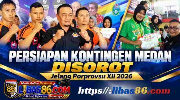 Jelang Porprovsu XII 2026, Persiapan Kontingen Medan Disorot, Bobby Zulkarnain Minta Dispora Bertindak