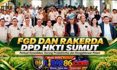 Sekjen DPN HKTI Abdul Kadir Karding Buka FGD dan Rakerda di Medan, Fokus Perkuat Produktivitas Petani Sumut